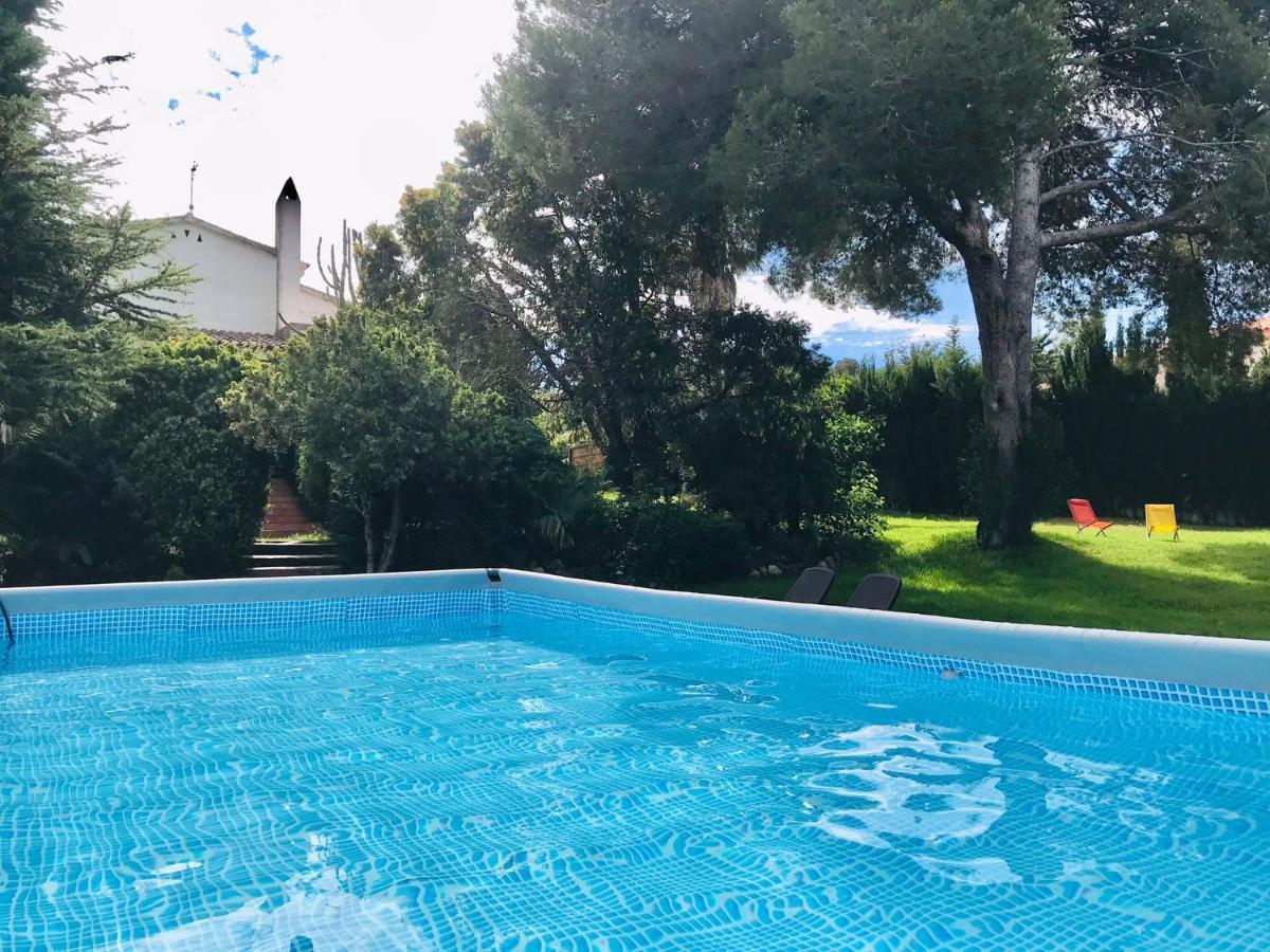 Casa Mediterranea Con Gran Jardin Y Piscina A 500 M De La Playa Roda de Bará エクステリア 写真