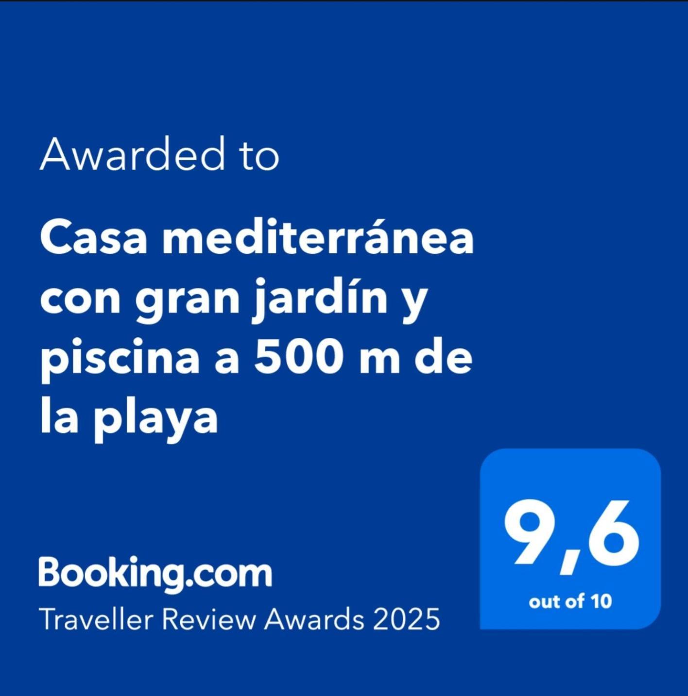 Casa Mediterranea Con Gran Jardin Y Piscina A 500 M De La Playa Roda de Bará エクステリア 写真